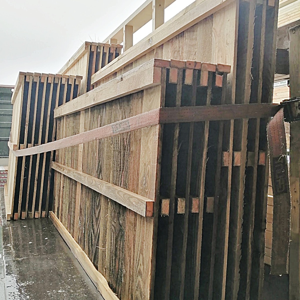 Fence Panels - Closedboard Treated Green