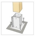 Bolt Down Post Feet