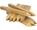 Sawn Pegs 4-Way Pointed Treated Green