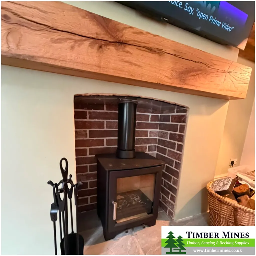 Oak Mantel-finished TimberMines Wigan.webp