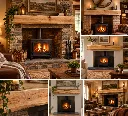 Rustic Oak Mantels_ Fireside Farmhouse Living.webp