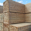 Softwood Sleepers 100mmx200mm (fin size 95mmx195mm) Treated Green