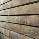 Softwood Sleepers 100mmx200mm (fin size 95mmx195mm) Treated Green