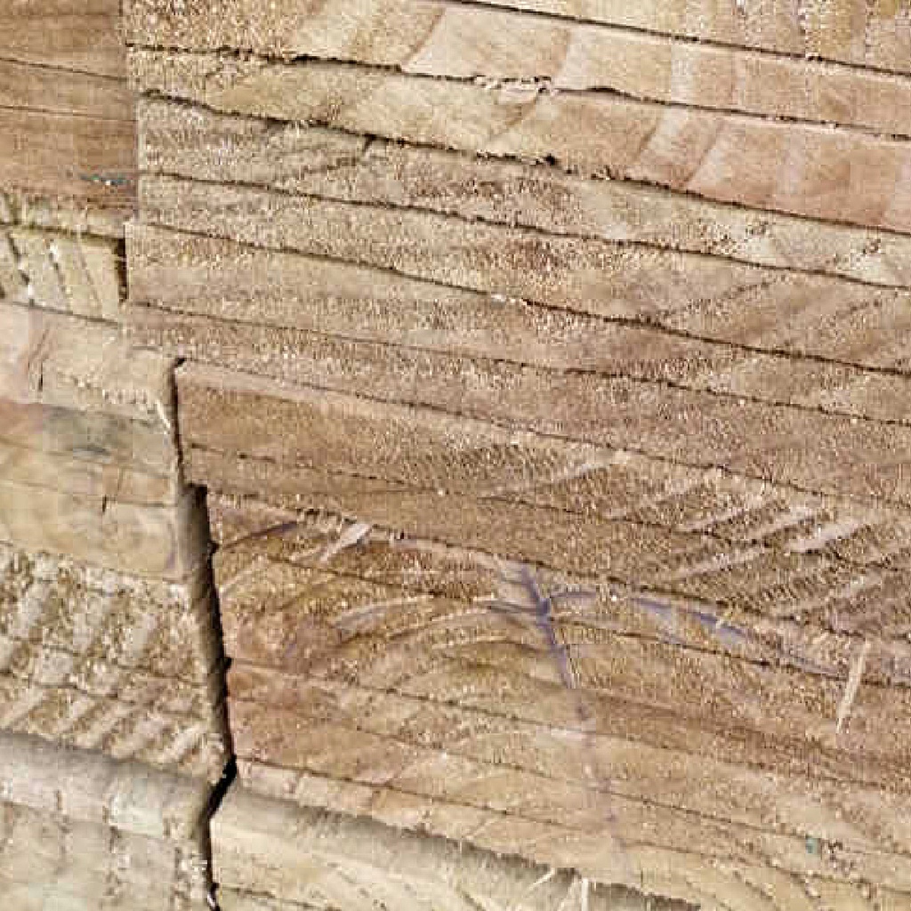 Feather Edge Fencing Treated Green