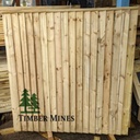 Fence Panels - Closedboard Treated Green