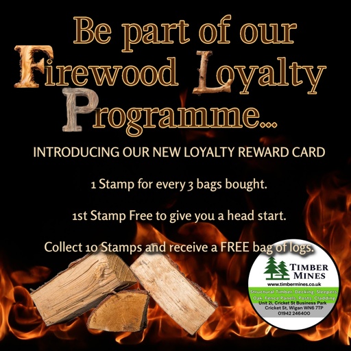 Kiln Dried Birch Firewood Logs